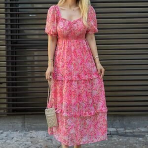 Sheetal Associates Women Maxi Pink Dress