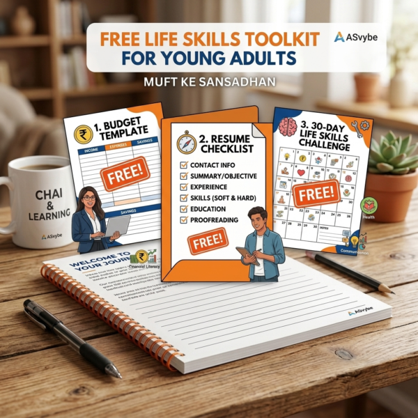 The Life Skills Every Indian Should Learn Before 25 (The Practical Guide School Never Gave You) + 3 FREE Bonuses!